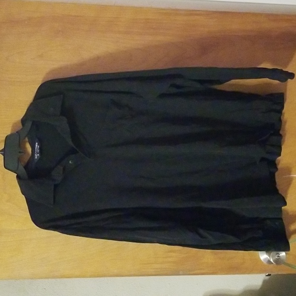Mens Longsleeve Polo Tshirt Size Large: B